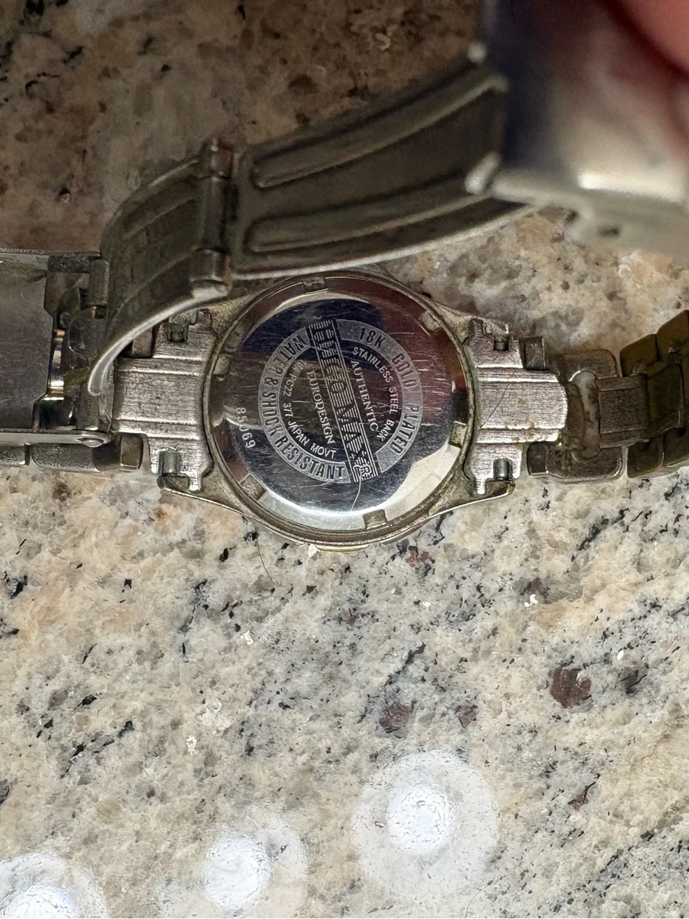 Hugo Max 18k Gold Plated Men's Watch